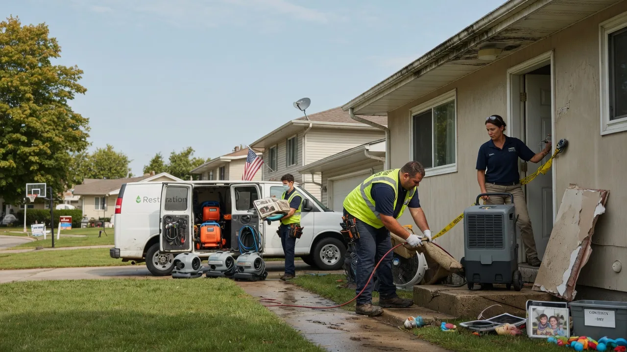 Water Damage Restoration in Long Prairie, MN near me